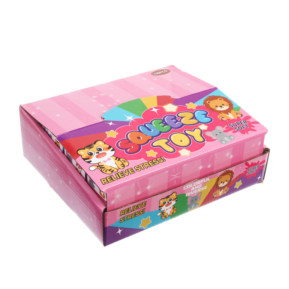 Мялка антистресс "Мякиши", TPR, 4х4,5х6см, 12 дизайнов, арт.№ 297-179