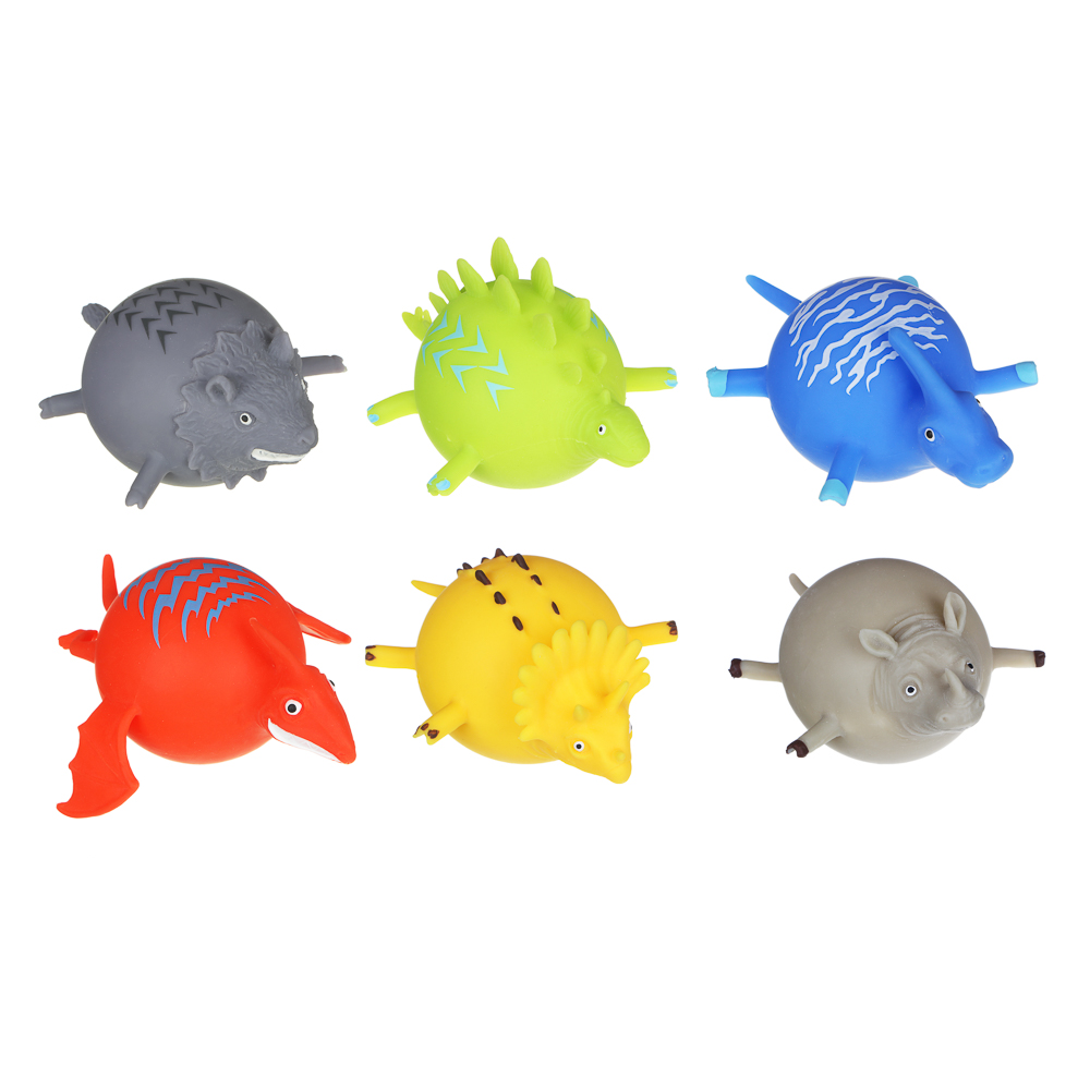 LASTIKS Животные надувающиеся, резина, пластик, 10х7см, 4-8 дизайнов, арт.№ 295-172