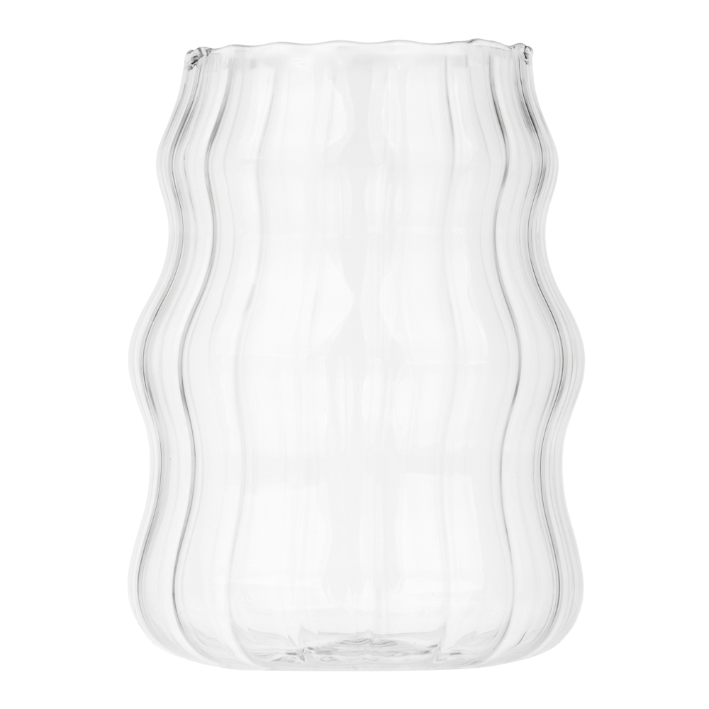 MILLIMI Набор бокалов Лава, 500 мл, 2 шт, стекло, волнистый, арт.№ 878-622