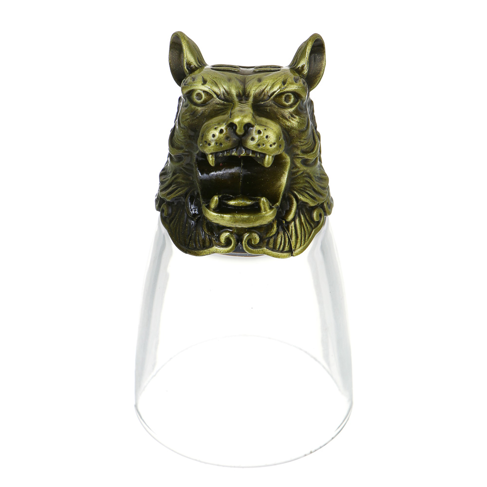 Набор стопок перевертышей тм MILLIMI Знаки зодиака, 30мл, бронза, стекло, 12шт, арт.№ 878-605