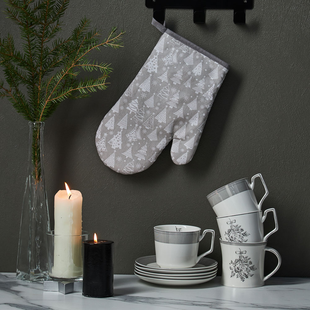 PROVANCE Сильвер Прихватка-варежка, 100% хлопок, 18х29см, арт.№ 492-136