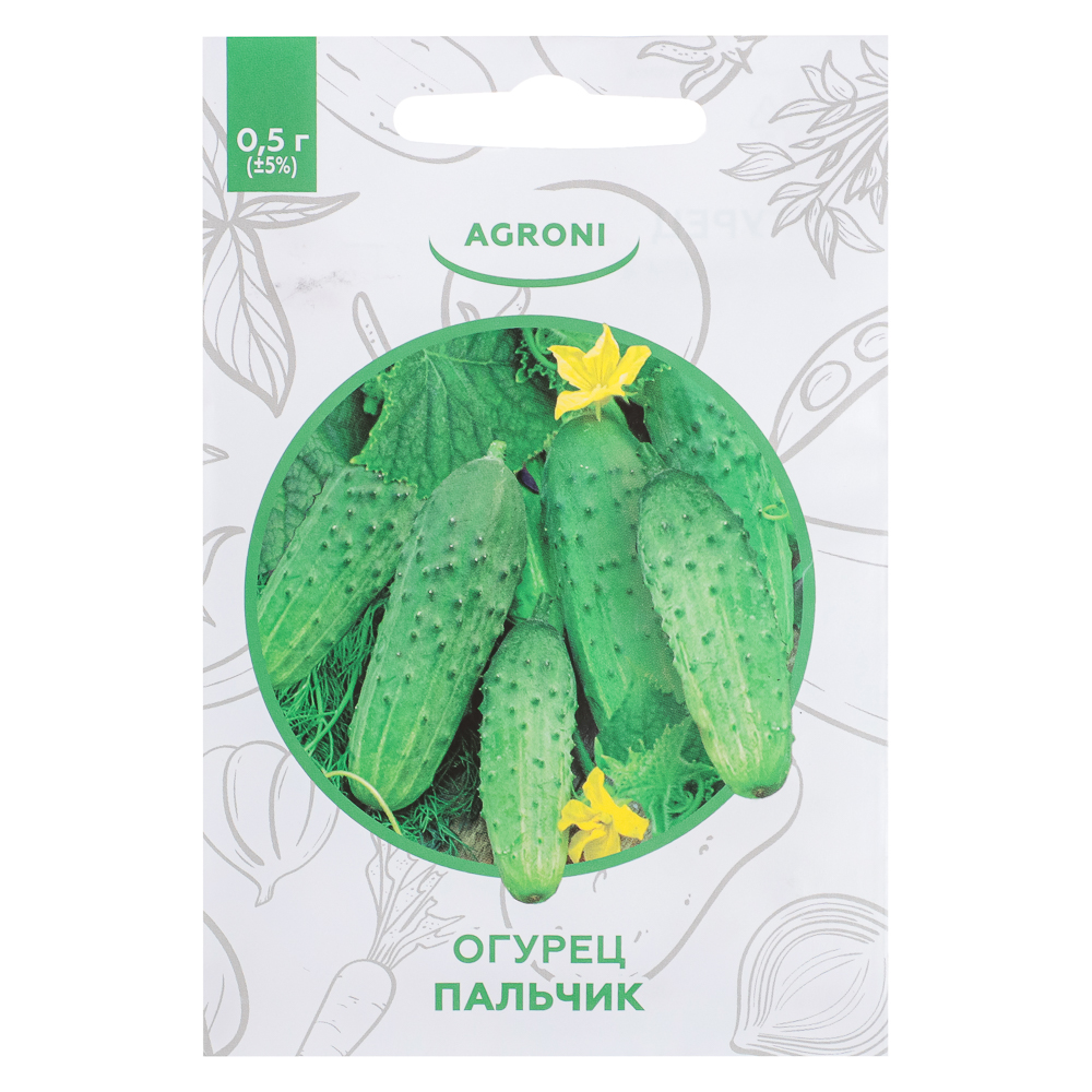 Семена Огурец Пальчик 0,5г, XS, арт.№ 179-465