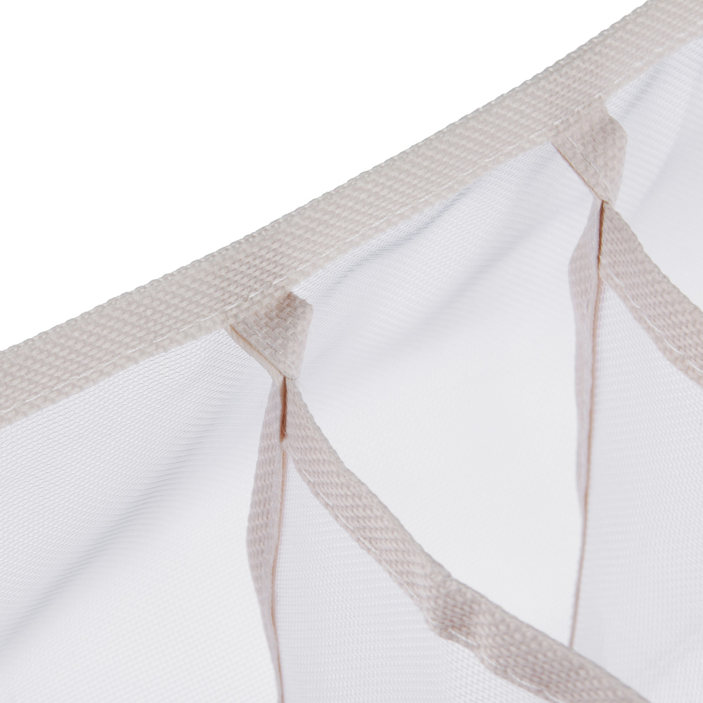 BY ВУАЛЬ  Кофр для хранения нижнего белья, 32х32х12см,6 секций, 2 цвета, арт.№ 457-545