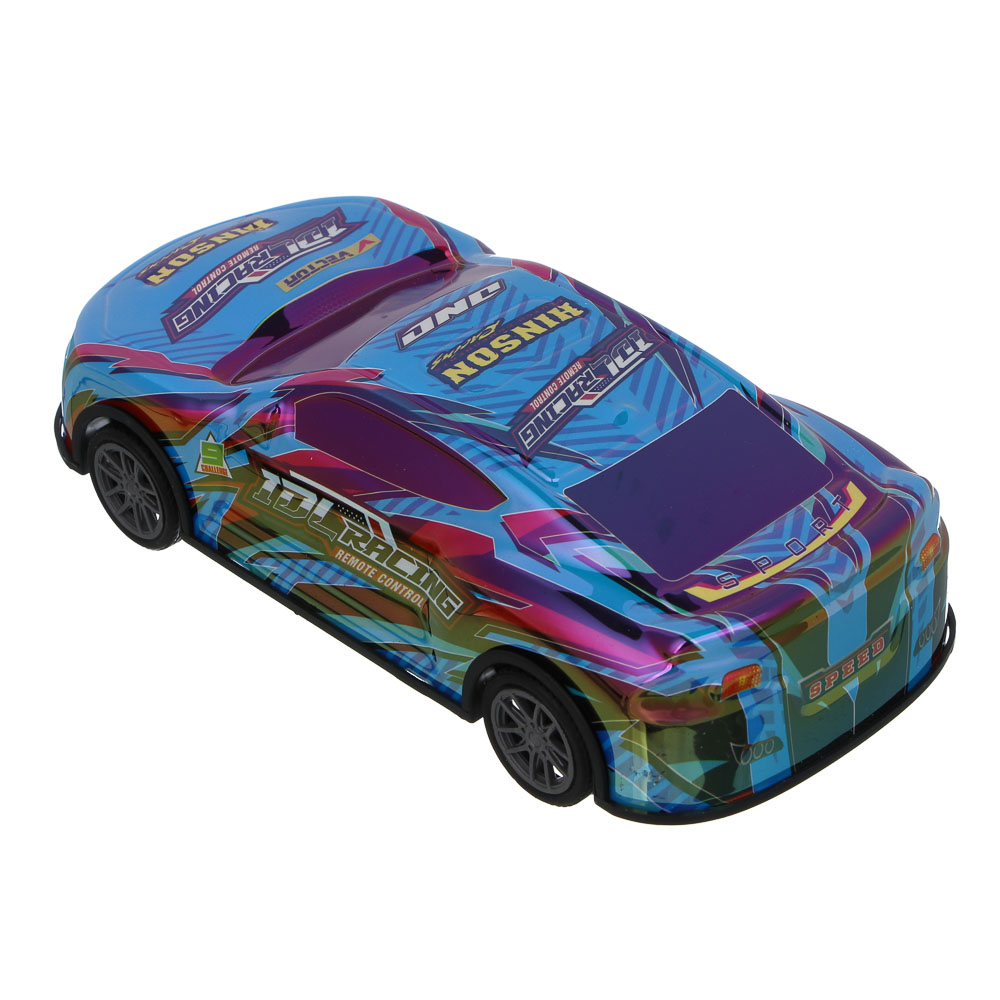 ИГРОЛЕНД Машина инерционная "Дрифт", металл, PP,  17,5х7,8х5 см, 4 дизайна, арт.№ 292-473