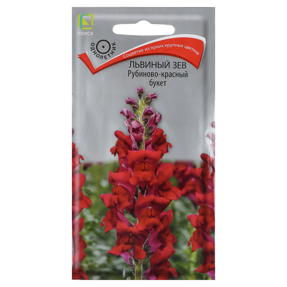 Львиный зев Рубиново-красный букет 0,1гр, арт.№ 179-707