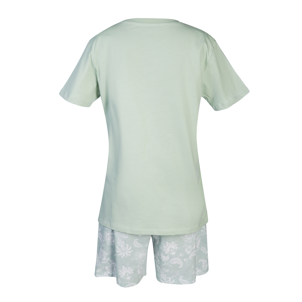Пижама женская, 100% хлопок, размер 54, комплект: шорты, футболка, Terry Jar Textile, арт.№ 482-638