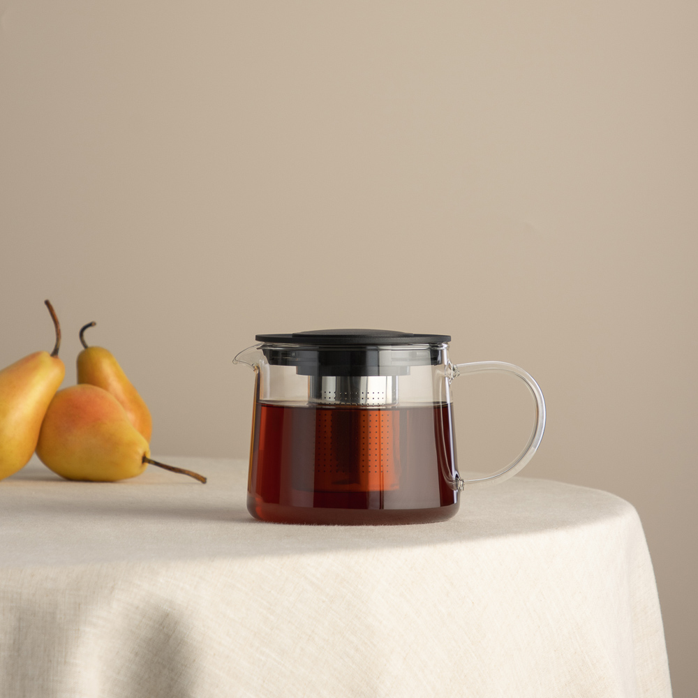 SATOSHI Цейлон Чайник заварочный 600мл, жаропрочное стекло, арт.№ 850-218