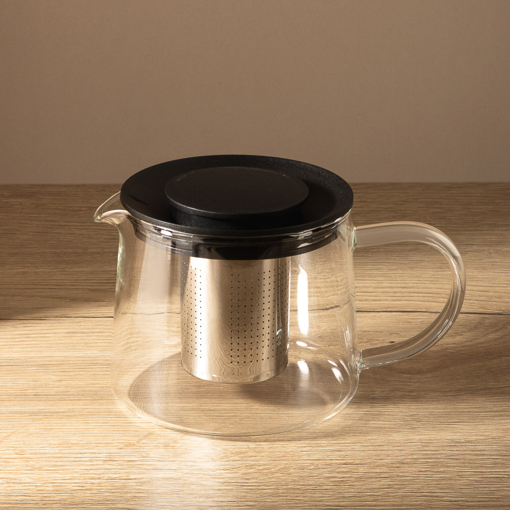 SATOSHI Цейлон Чайник заварочный 600мл, жаропрочное стекло, арт.№ 850-218