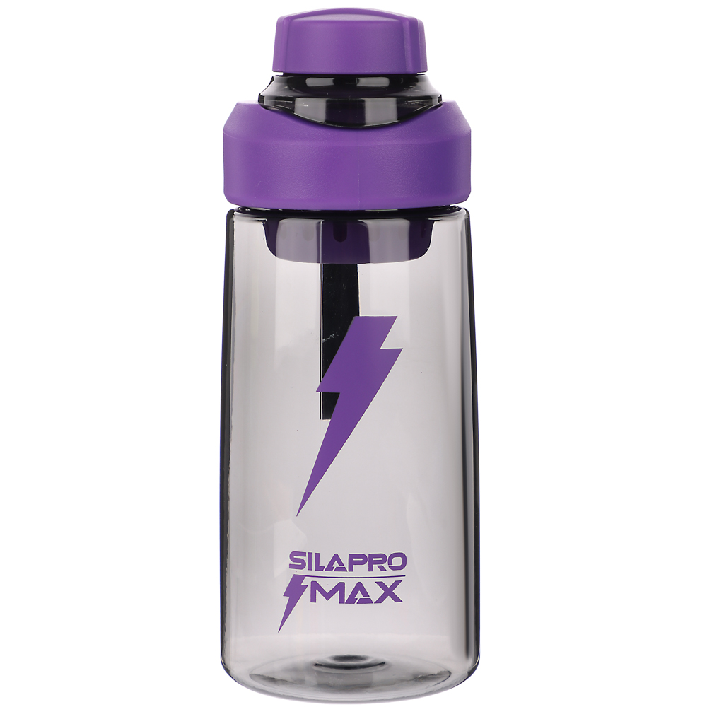 SILAPRO MAX Бутылка спортивная, NEON VIOLET, 550мл, РС, арт.№ 088-059