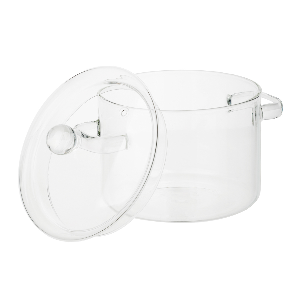 SATOSHI Кастрюля стеклянная, жаропрочное стекло, 1,5л, арт.№ 825-046