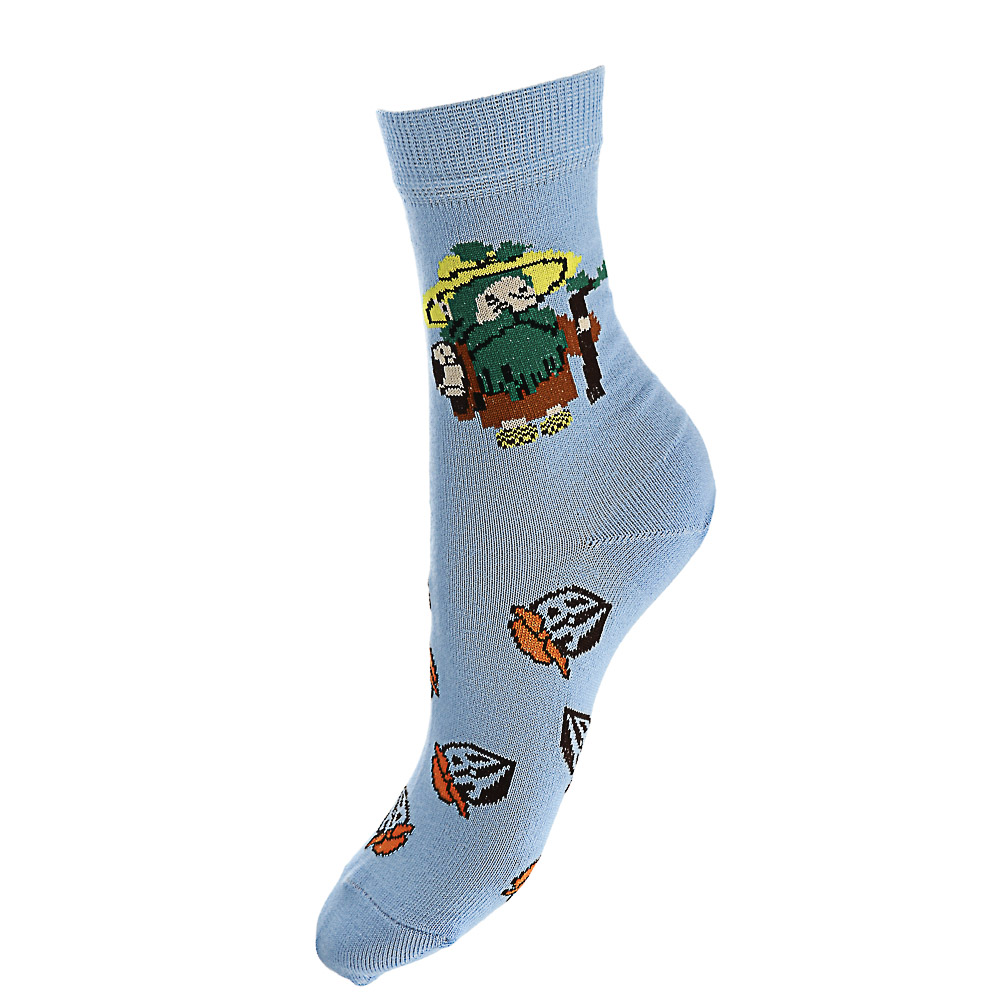 BY Сказки Носки детские с рисунком, размер 20-22, х/б-85%, ПА-12, эластан-3%, 6 видов, арт.№ 585-037