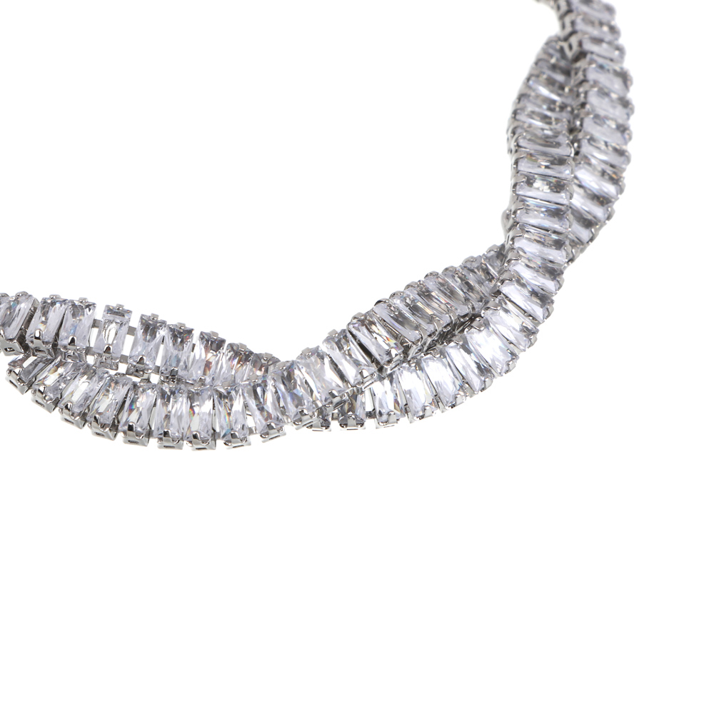 Браслет, медь, цирконий, БЖ25-6, арт.№ 023-006