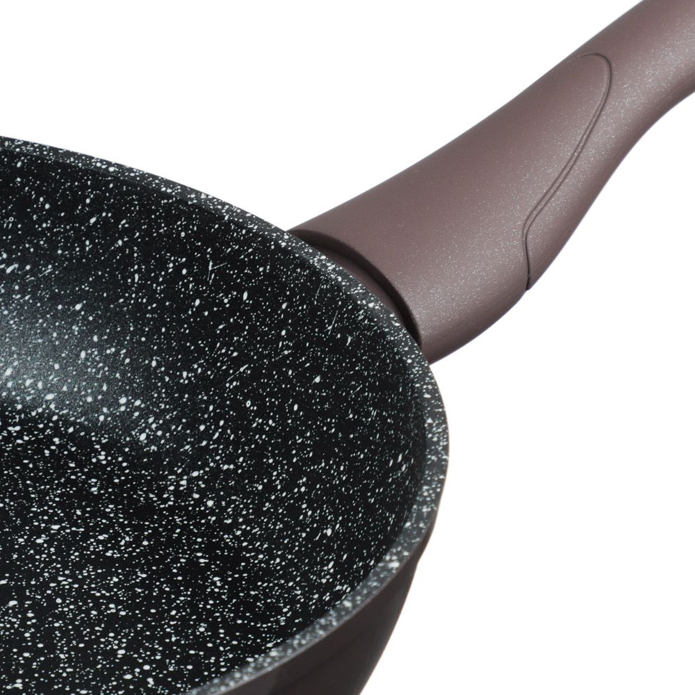 SATOSHI Валькур Сковорода литая d=26см, антипригарное покрытие мрамор, индукция, арт.№ 846-477