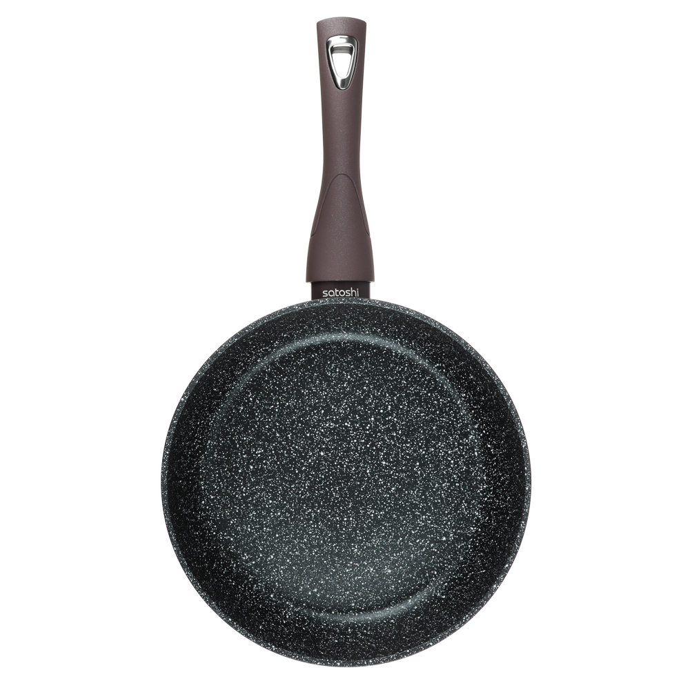 SATOSHI Валькур Сковорода литая d=26см, антипригарное покрытие мрамор, индукция, арт.№ 846-477