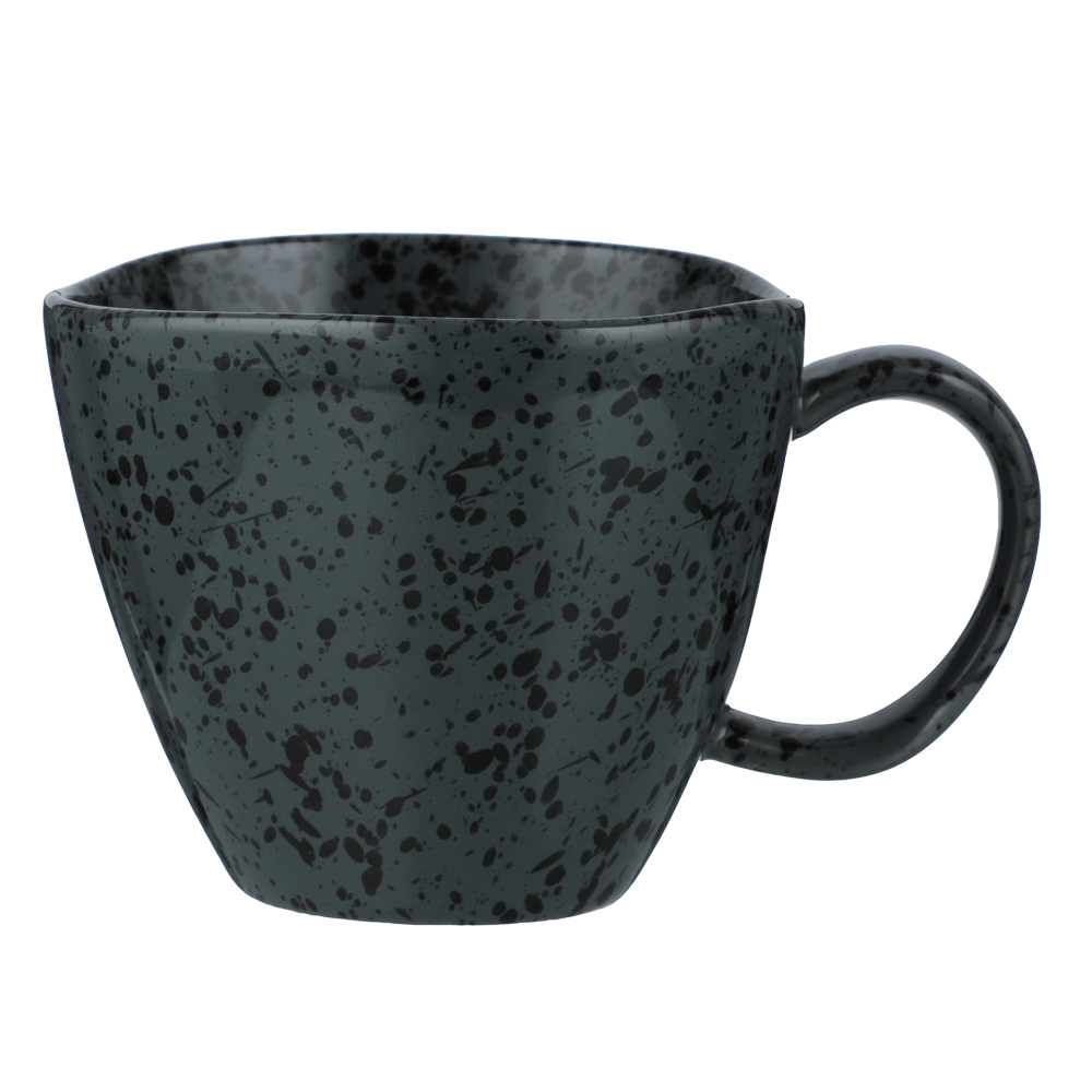 MILLIMI Оникс Кружка, 350мл, 13,5х9,5х8см, фарфор, арт.№ 816-055
