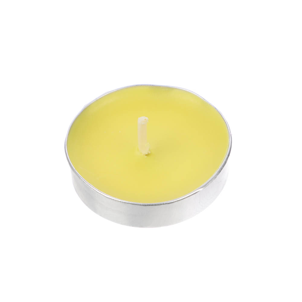 Набор ароматизированных свечей в капсулах 12шт, металл, парафин, 3 цвета, арт.№ 508-463