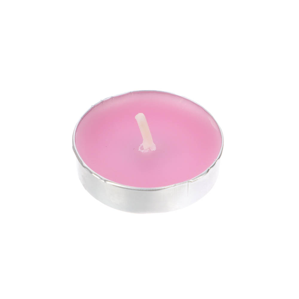 Набор ароматизированных свечей в капсулах 12шт, металл, парафин, 3 цвета, арт.№ 508-463