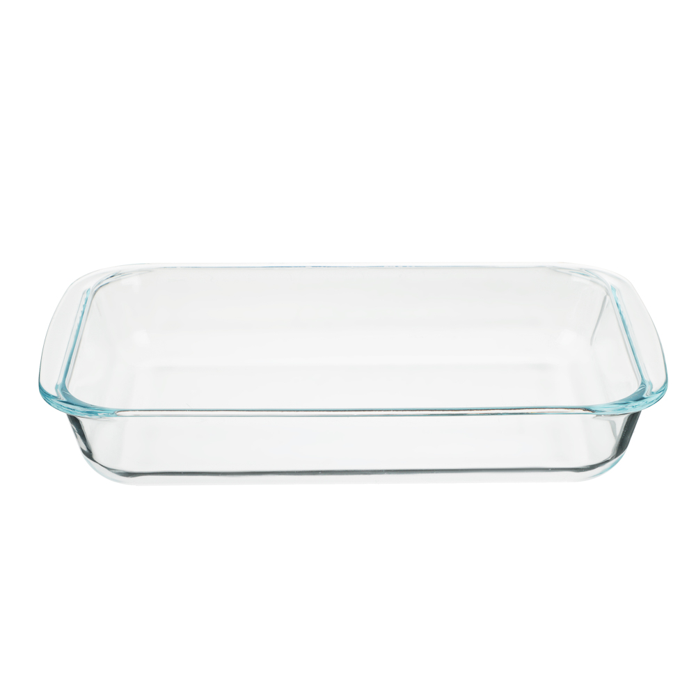 SATOSHI Форма для запекания жаропрочная прямоугольная, с ручками, стекло, 29х17,5х5см, 1,5л, арт.№ 825-005