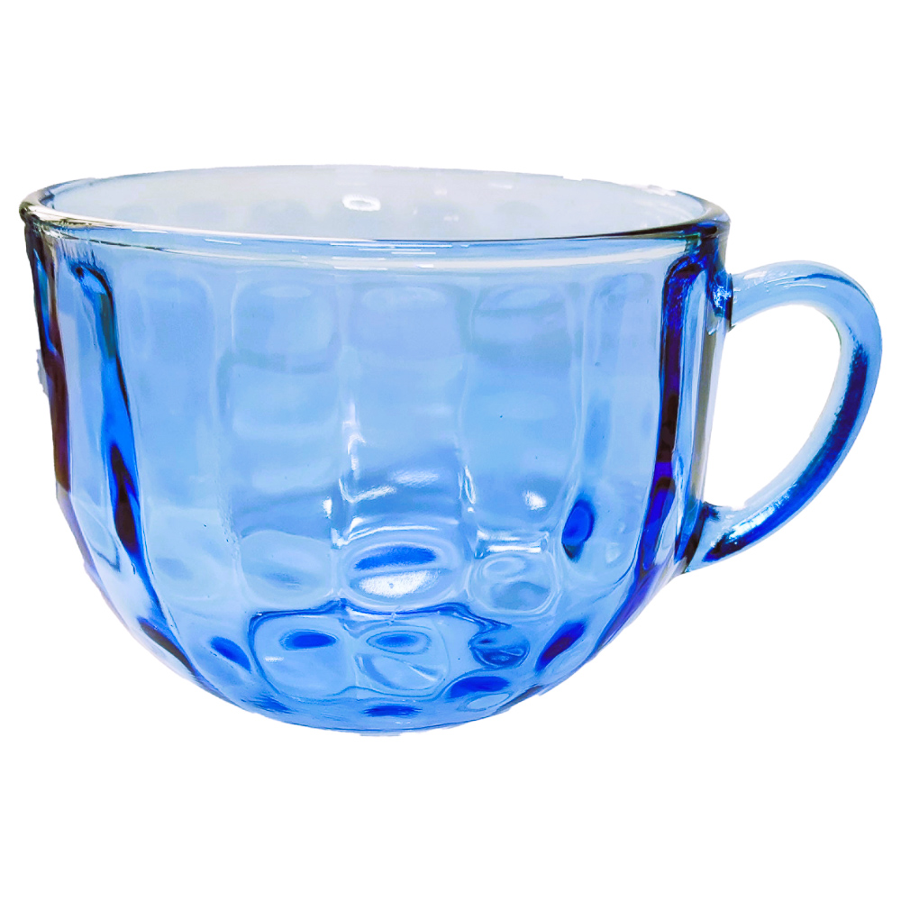 Fancy Diamond Бульонница с ручкой 670 мл, стекло, арт.№ 877-007