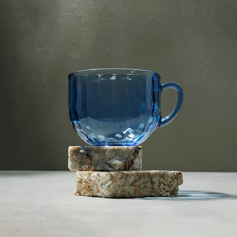 Fancy Diamond Бульонница с ручкой 670 мл, стекло, арт.№ 877-007