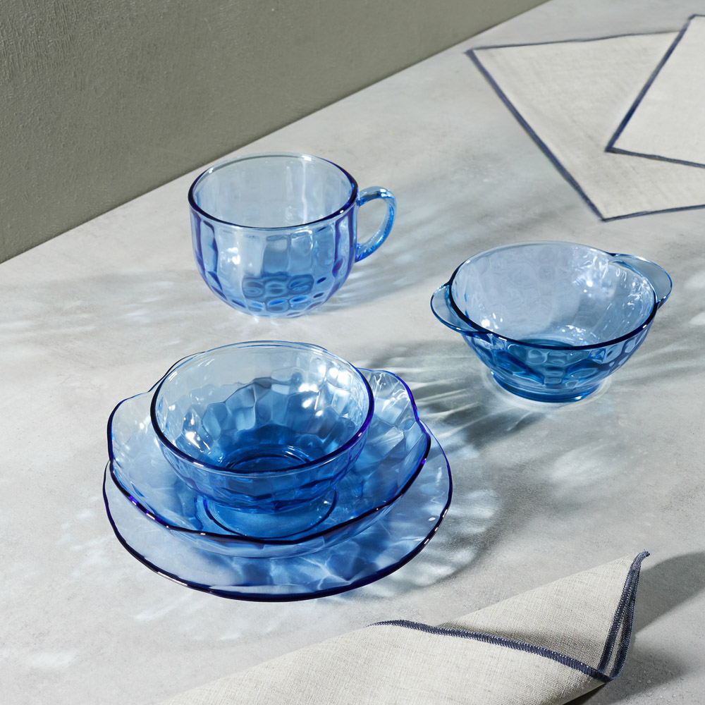 Fancy Diamond Бульонница с ушками 510 мл, стекло, арт.№ 877-008