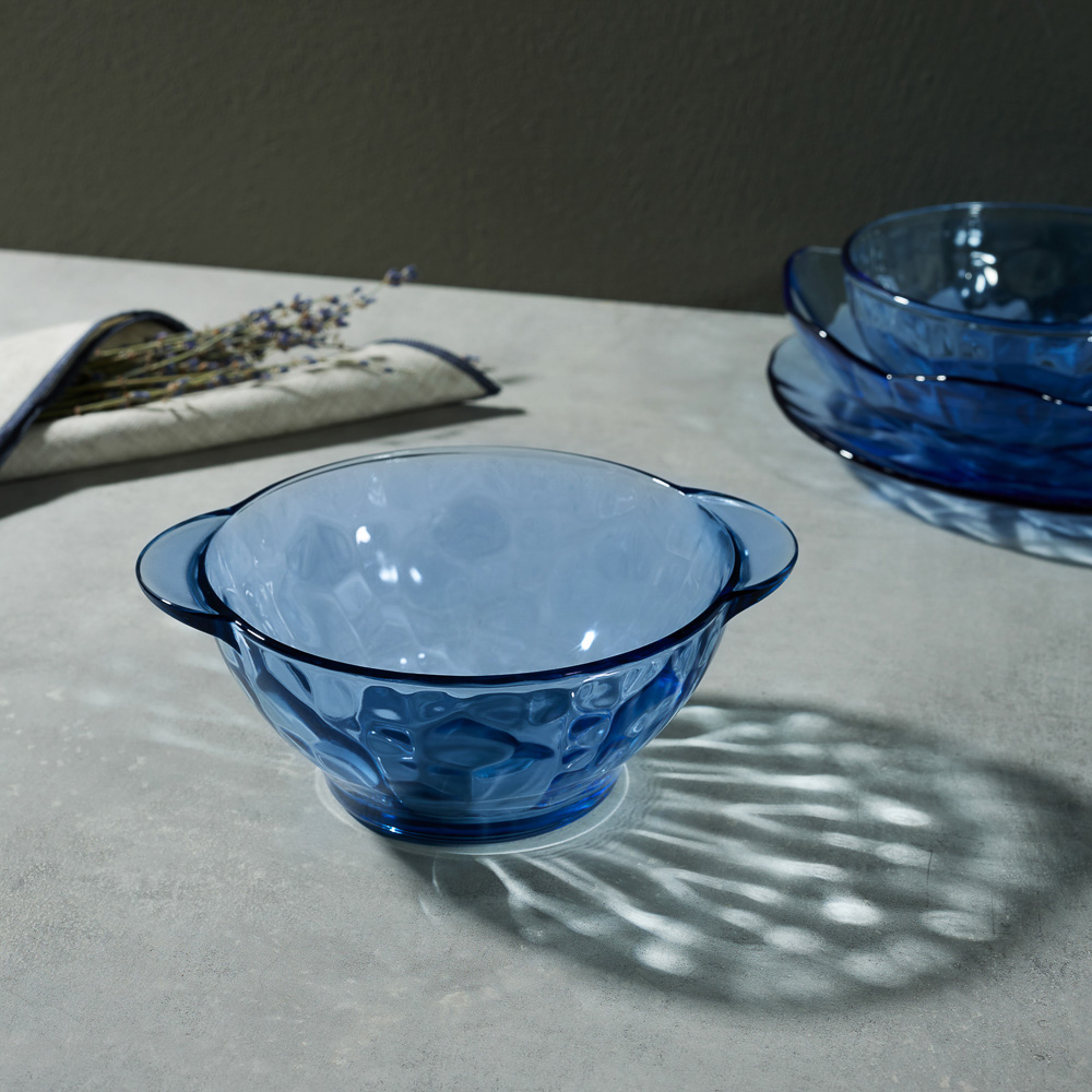 Fancy Diamond Бульонница с ушками 510 мл, стекло, арт.№ 877-008