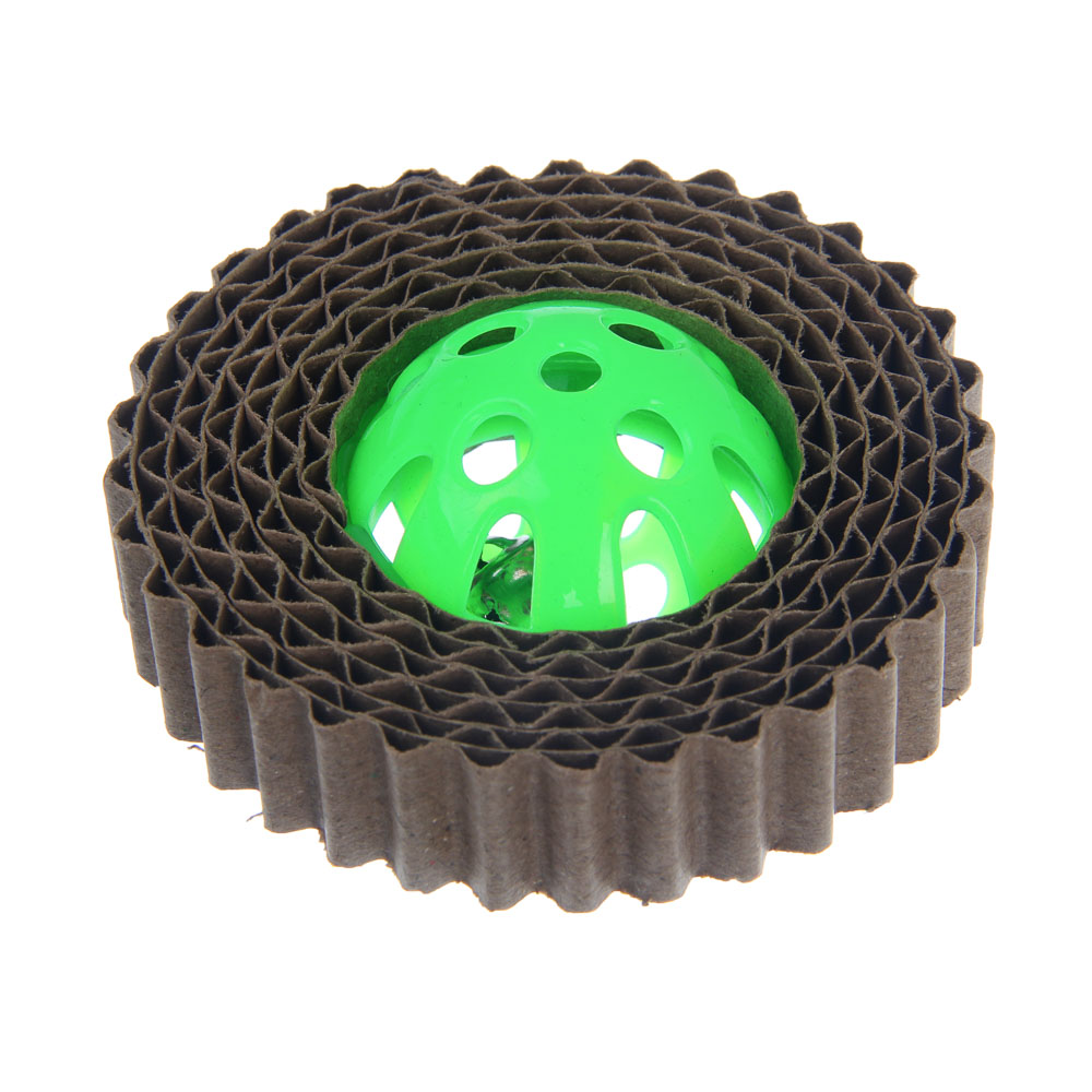 Игрушка для кошек тм VETTA, Сатурн, картон, пластик, 8см, арт.№ 273-525