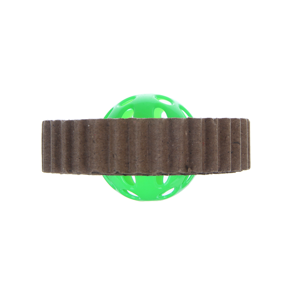 Игрушка для кошек тм VETTA, Сатурн, картон, пластик, 8см, арт.№ 273-525