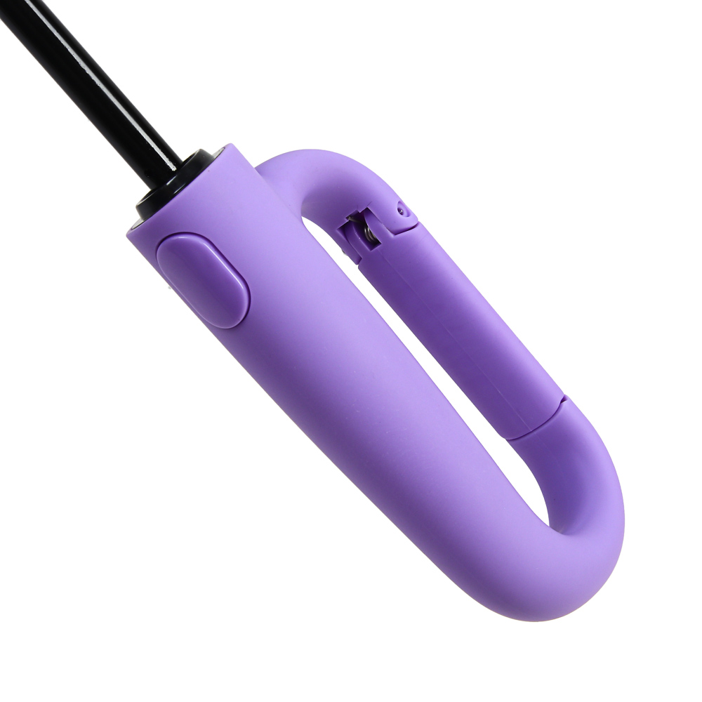 Зонт автомат, d104 см, 10 спиц, тройные спицы, антиветер, ручка-карабин, металл, п/э, UF, 4 цвета, арт.№ 302-411