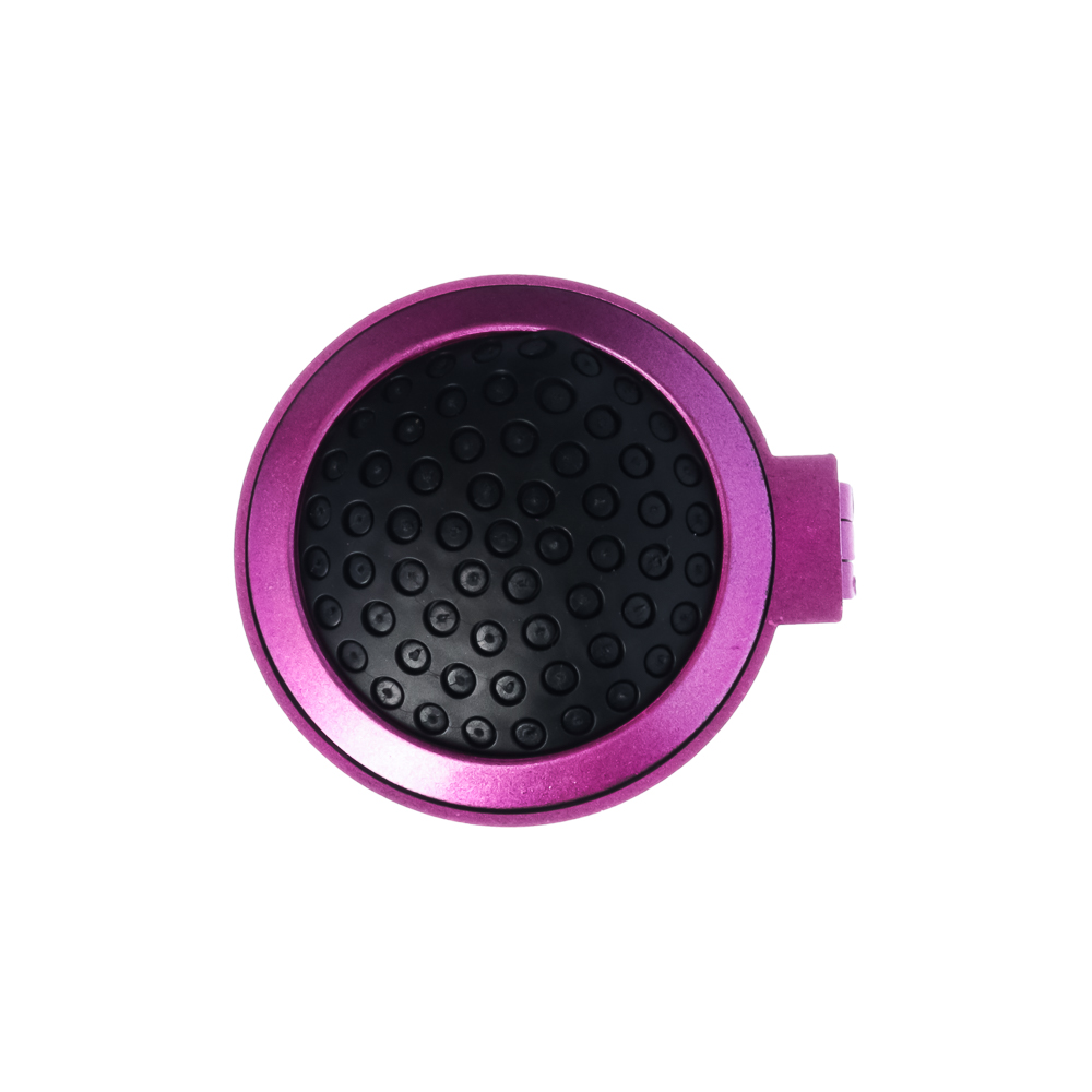 ЮНИLOOK Расческа дорожная с зеркалом, пластик, стекло, d6,5см, 3 цвета, арт.№ 319-161