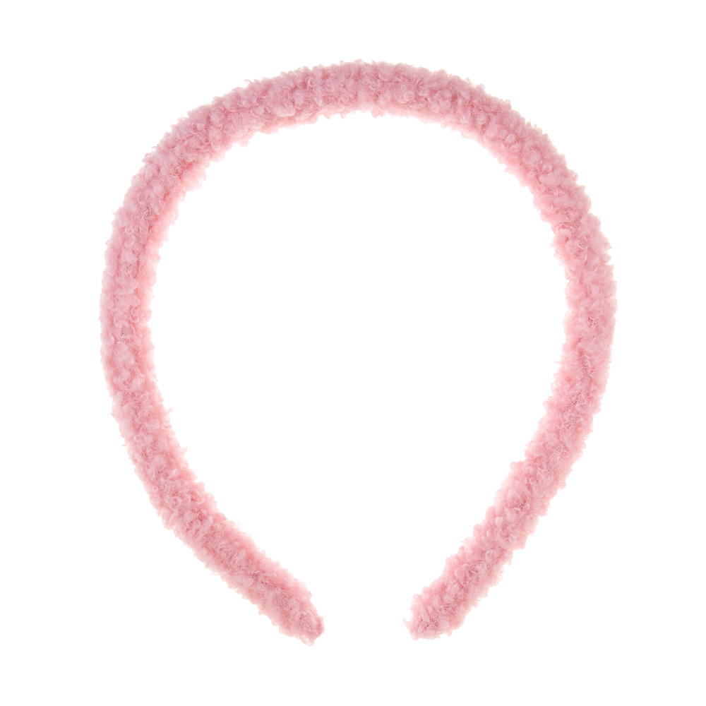 ЮНИLOOK Набор для волос 2 пр.: ободок 1,5см, резинка d6см, полиэстер, пластик, 6 цветов, ACS-115, арт.№ 323-043