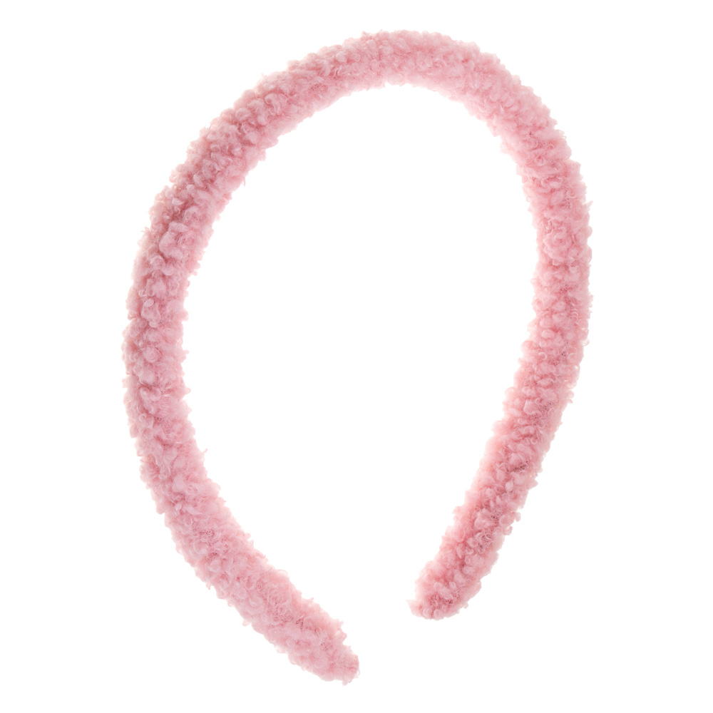 ЮНИLOOK Набор для волос 2 пр.: ободок 1,5см, резинка d6см, полиэстер, пластик, 6 цветов, ACS-115, арт.№ 323-043