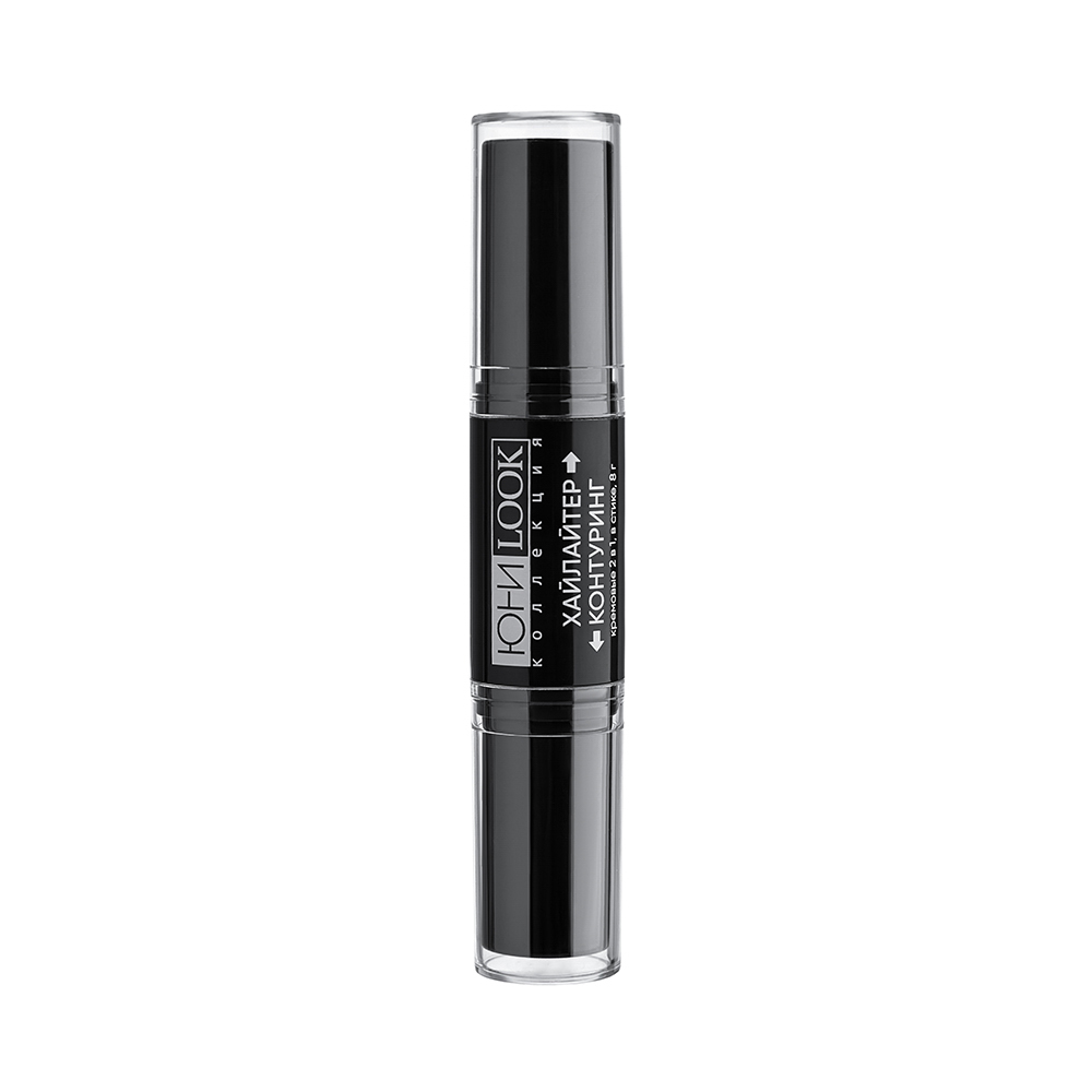 ЮНИLOOK Хайлайтер и контуринг кремовые 2в1 в стике, 8 гр, Тон 01, арт.№ 330-101