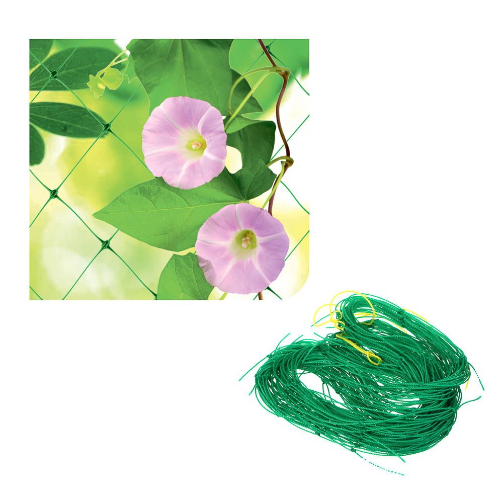 INBLOOM Сетка садовая для вьющихся растений 1.8х1.8м, PE, арт.№ 165-006