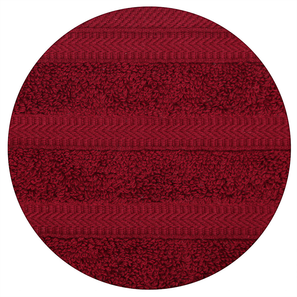 PROVANCE Виана Полотенце махровое, 100% хлопок, 70х130см, 450гр/м, бордо, арт.№ 484-923