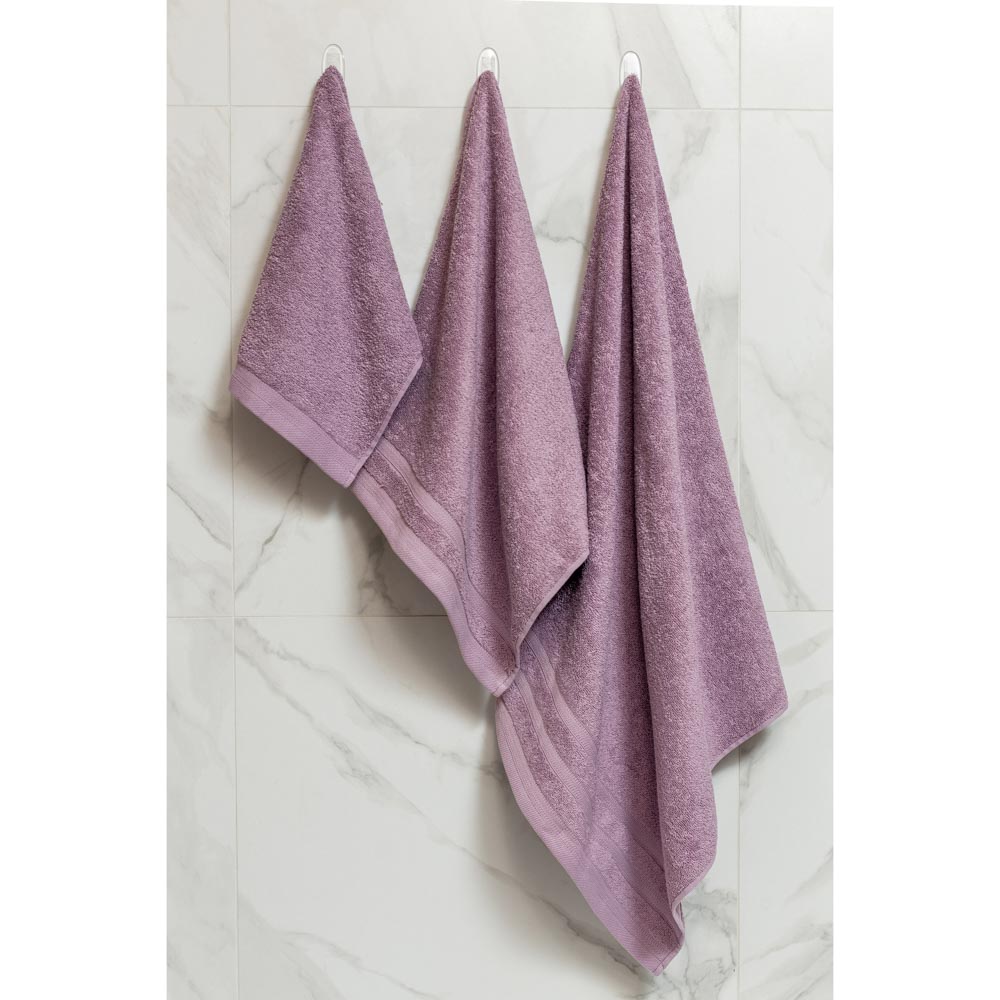 PROVANCE Виана Полотенце махровое, 100% хлопок, 70х130см, 450гр/м, фиолет, арт.№ 484-905