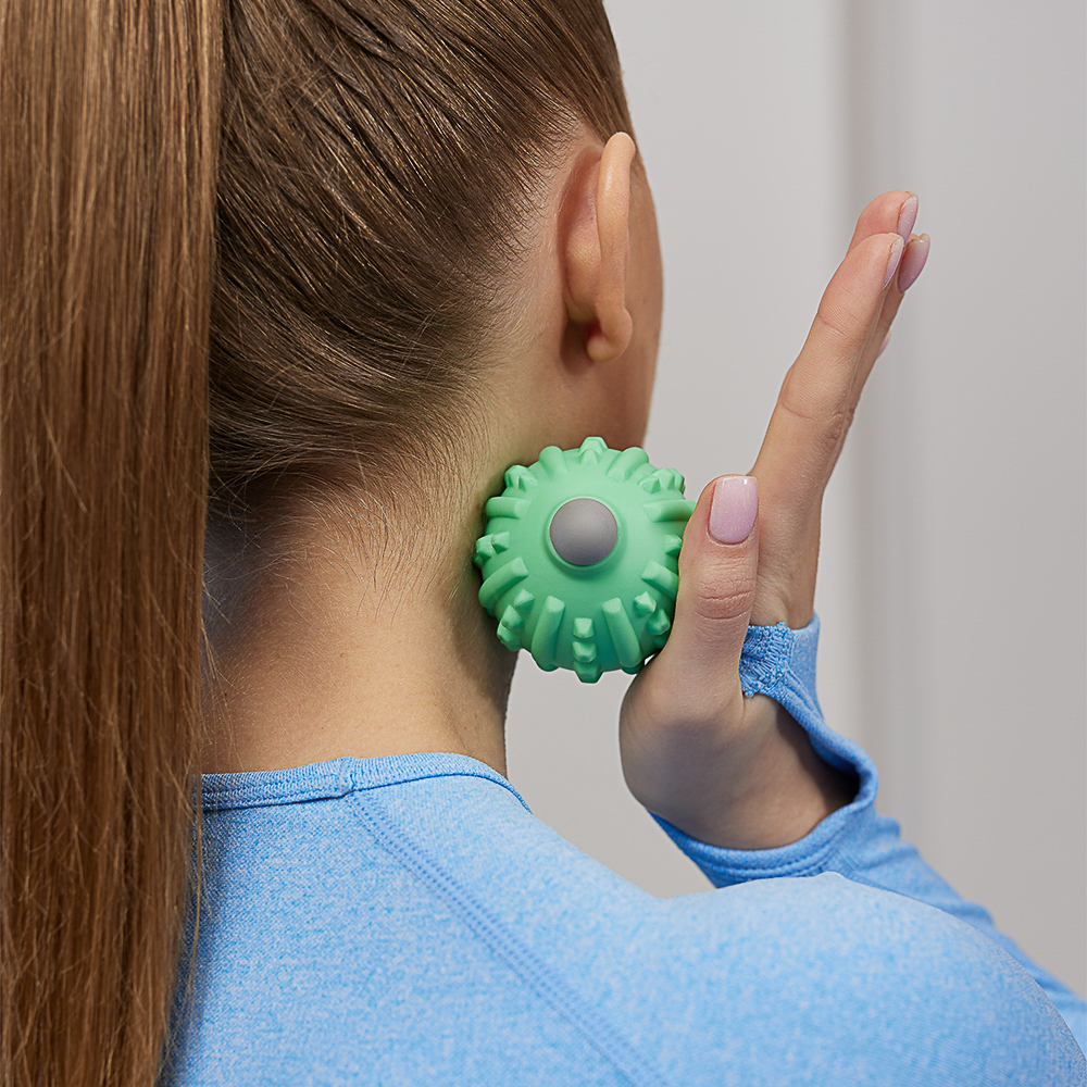 SILAPRO MAX Мяч для миофасциального массажа, d5.5см, TPR, зеленый, арт.№ 192-092