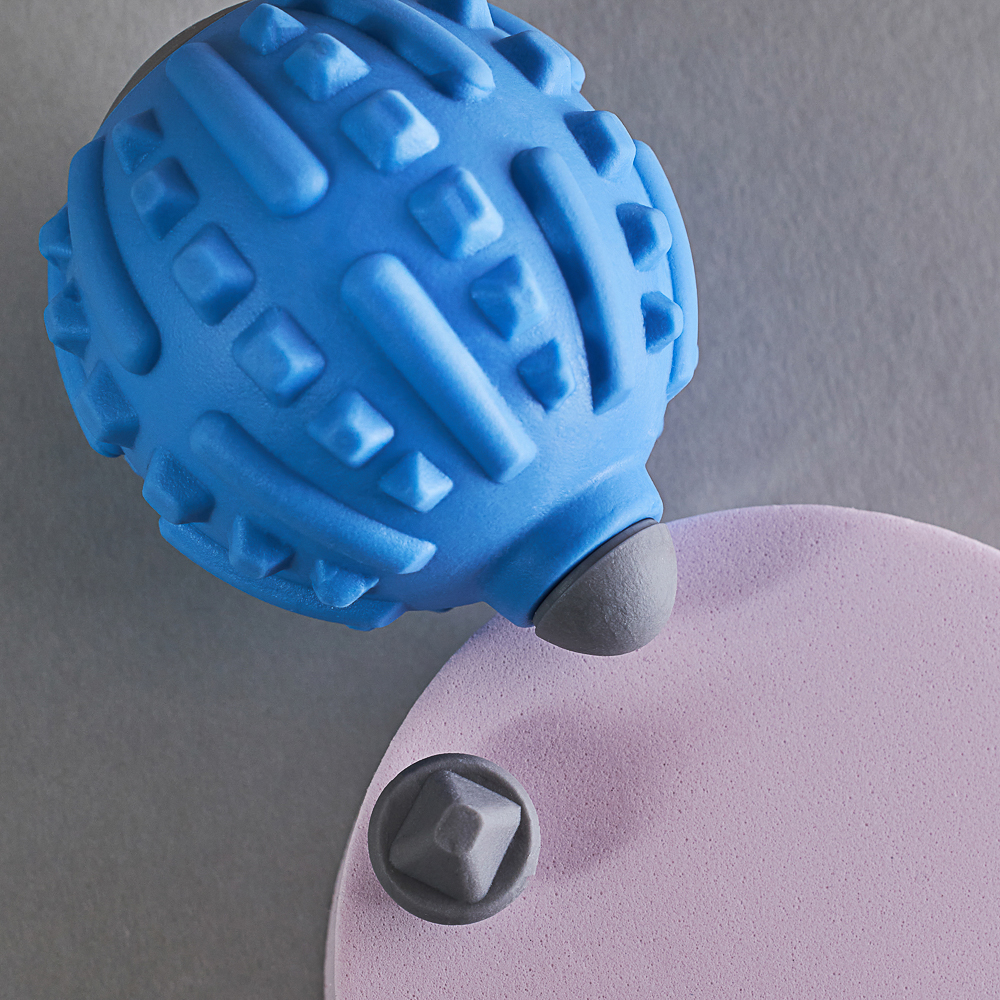 SILAPRO MAX Мяч для миофасциального массажа, d5.5см, TPR, голубой, арт.№ 192-093