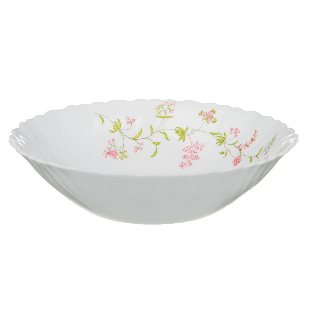 MILLIMI Клавель Салатник опаловое стекло 19см, арт.№ 818-004