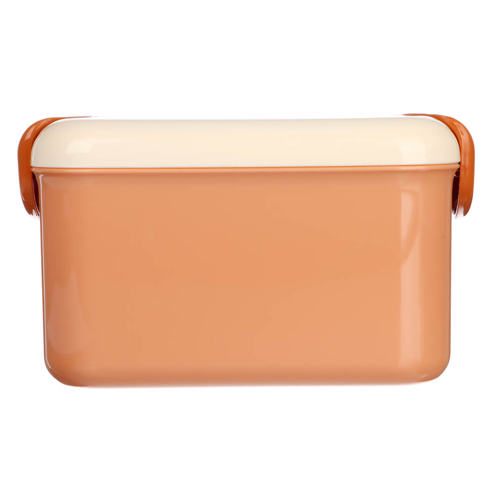 Ланчбокс с ложкой и вилкой "Медвежата", 500мл, полипропилен, арт.№ 829-204