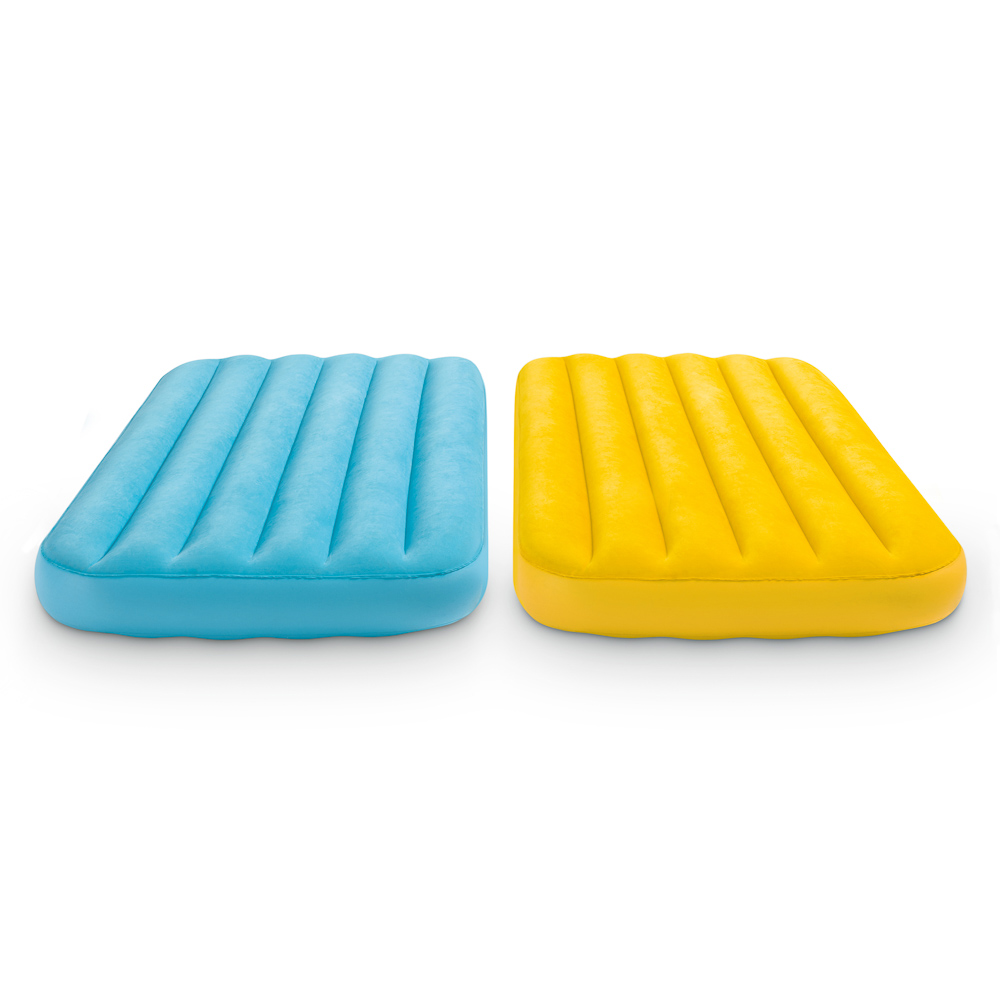 INTEX Матрас надувной COZY KIDZ, для детей до 10 лет, 157x88x18см, до 65кг, 2 цвета, 66803, арт.№ 108-040