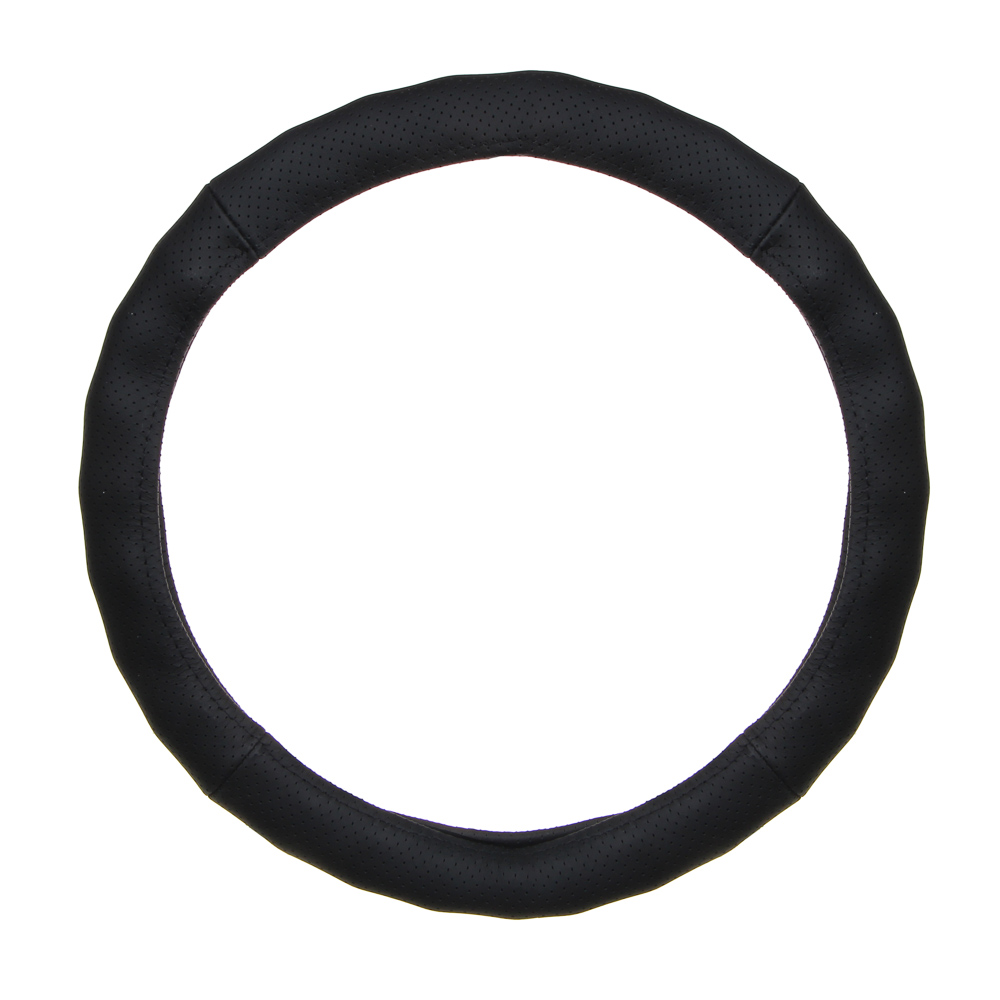 ЕРМАК Оплетка руля, натуральная кожа, черный, разм. (S), арт.№ 708-131