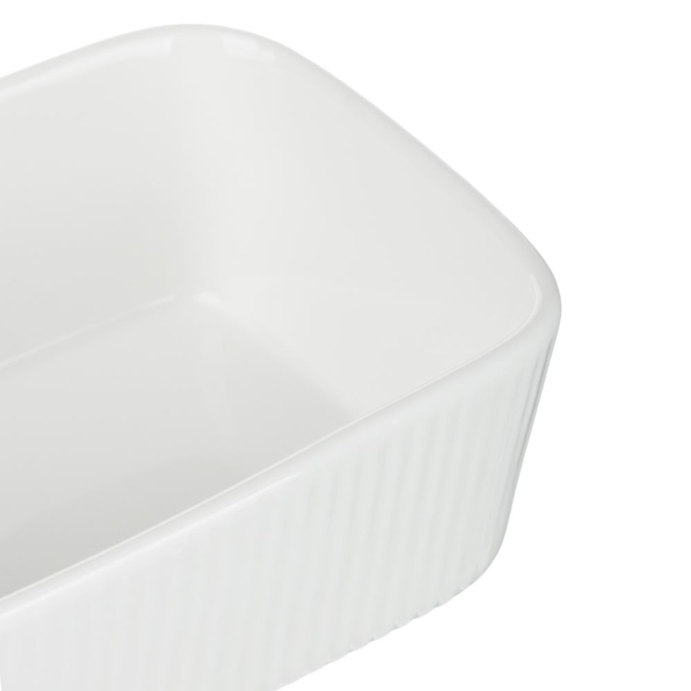 Масленка тм MILLIMI, 14х10х6,1см, фарфор, бамбук, арт.№ 816-277