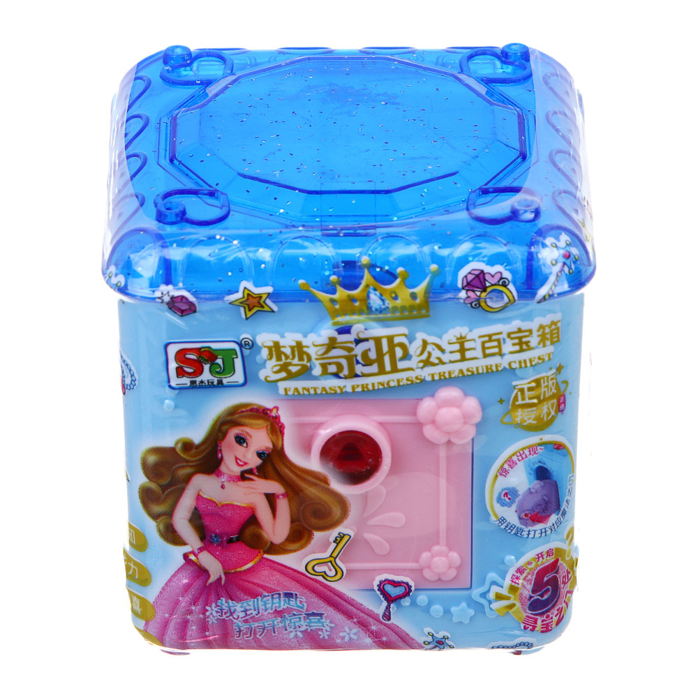 ИГРОЛЕНД Игрушка "Сюрприз в сундучке", 5,5х5,5х5,5см, PP, микс, арт.№ 295-281