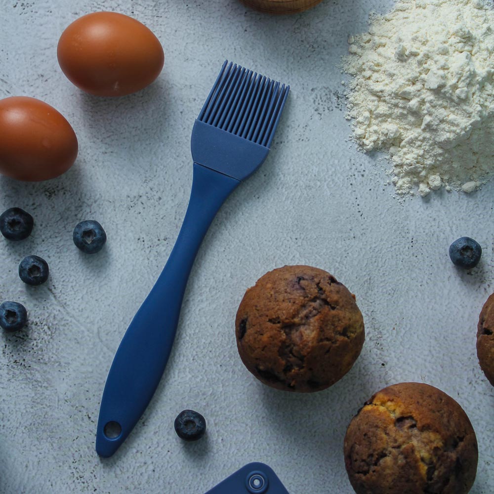 VETTA Кисточка силиконовая 20,5х4,5см, 3 цвета, HS-BR09, арт.№ 891-037