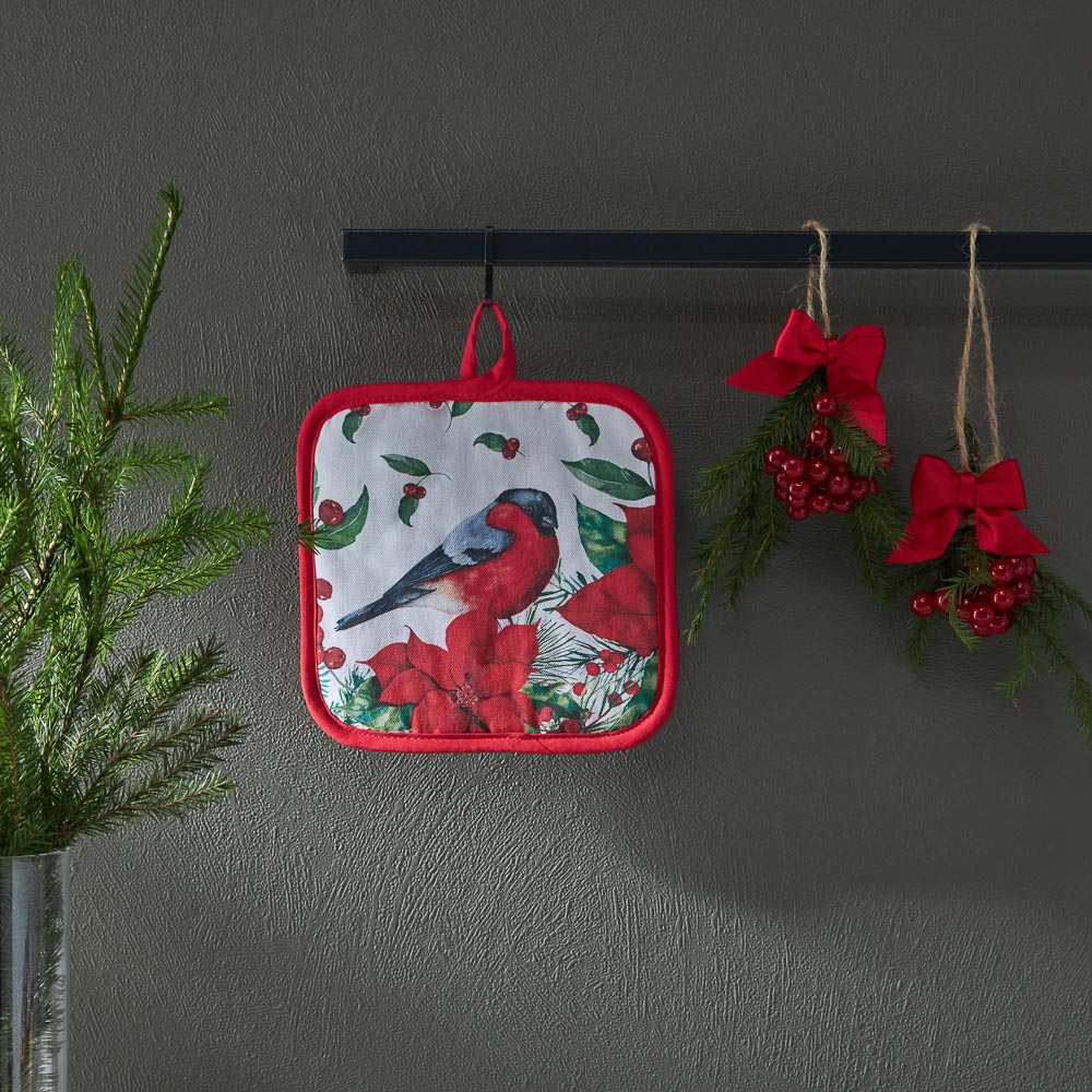 PROVANCE Винтер Прихватка, 100% хлопок, 18х18см, красный, арт.№ 492-168