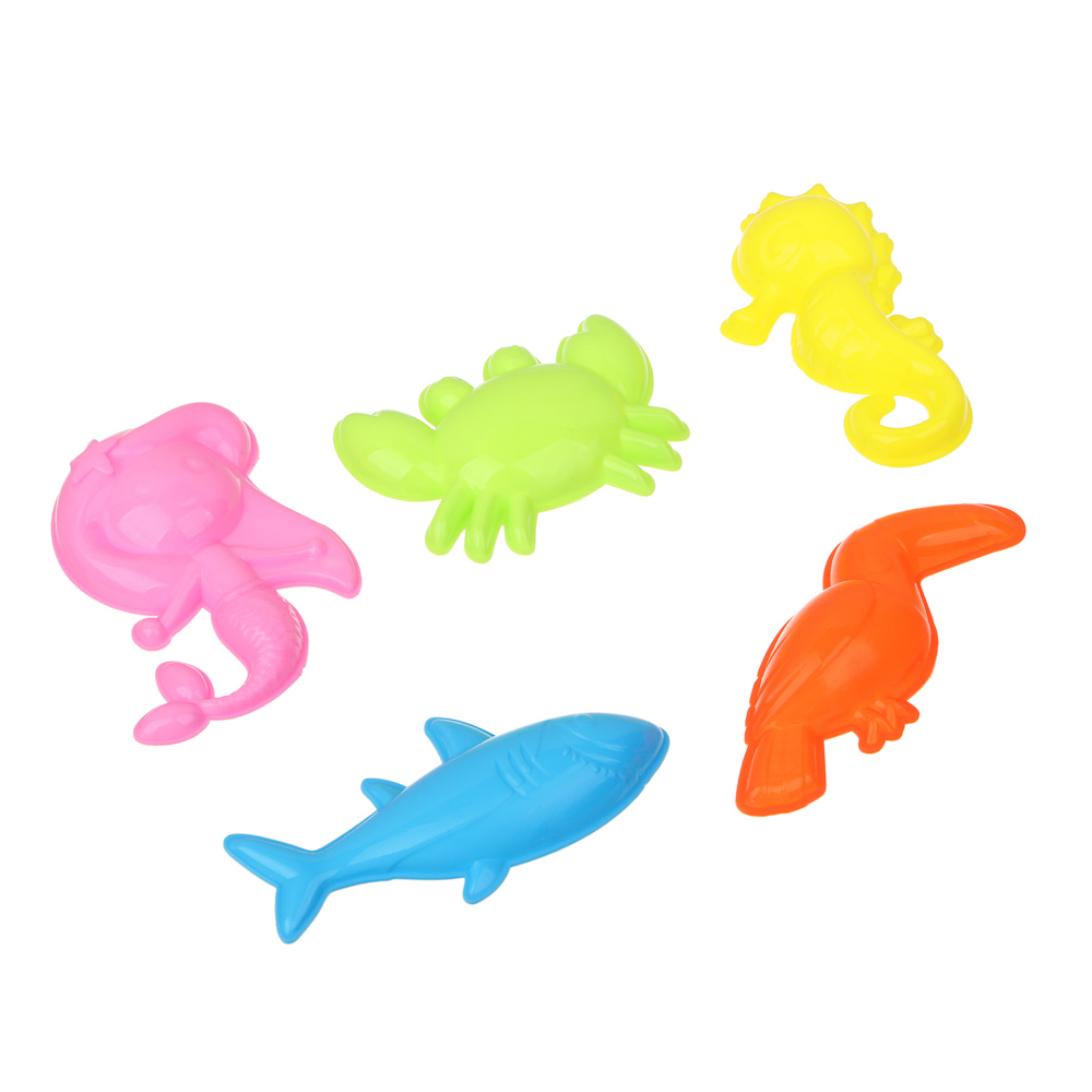 ИГРОЛЕНД Набор садовых инструментов "Песочный набор" 9 предметов, РР, 8х15х8см, арт.№ 187-020