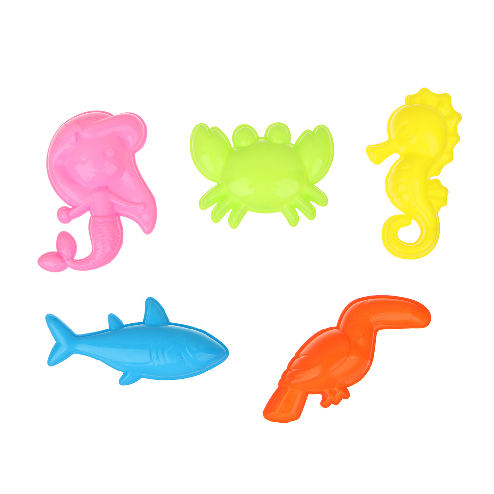 ИГРОЛЕНД Набор садовых инструментов "Песочный набор" 9 предметов, РР, 8х15х8см, арт.№ 187-020