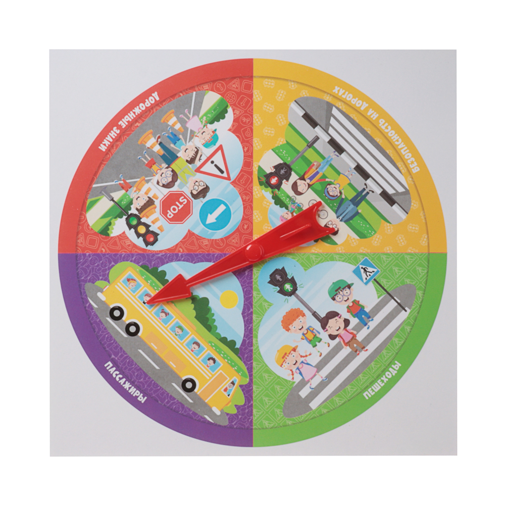 Игра настольная "Викторина" 25,2х21,7х2,4 см, коробка, 7 дизайнов, арт.№ 874-133