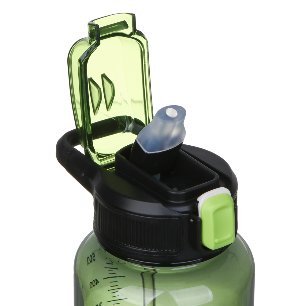 SILAPRO Max Бутылка для воды, 16х9см, 630мл, желтый, PC, PP, ABS, силикон, арт.№ 088-120